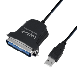 Adapteris USB - LPT (K-L) 25pin Logilink 